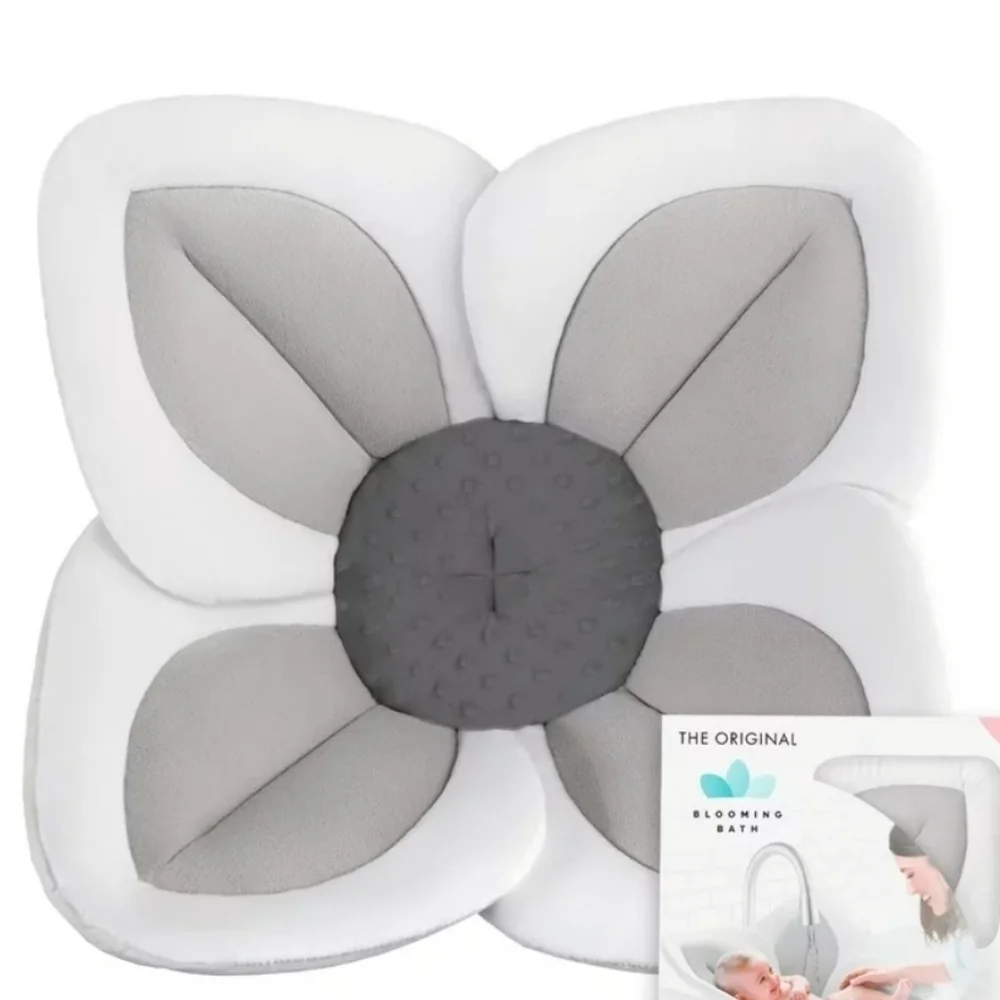 Blooming Bath Lotus Lilac Gray